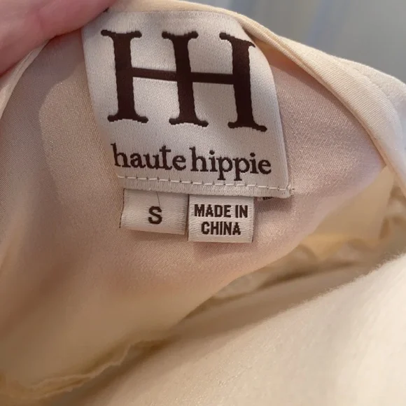 Haute Hippie Silk Lace Maxi Dress - Picture 7 of 7